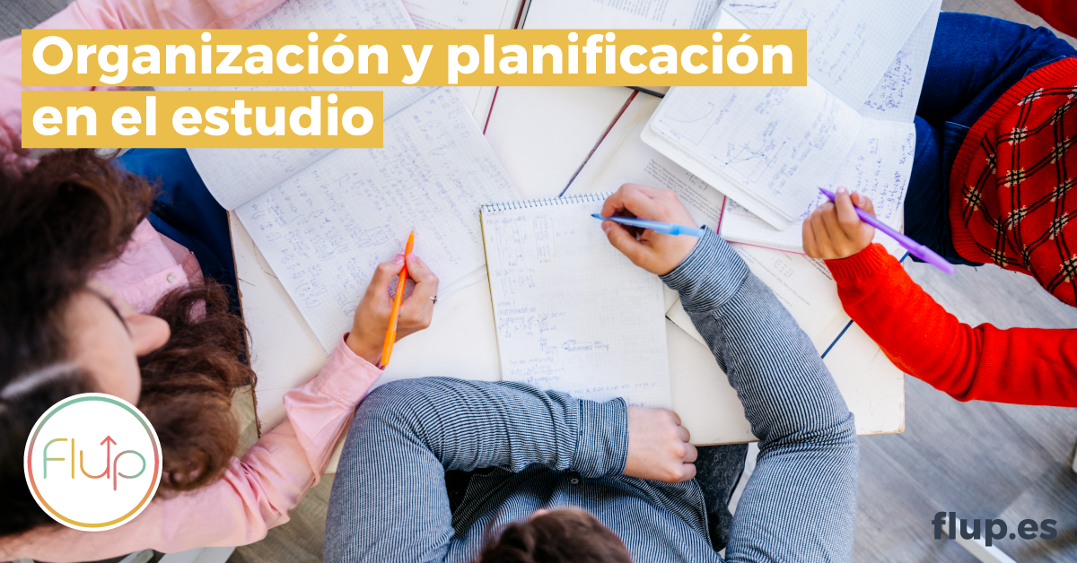 Planificación y organización en el estudio