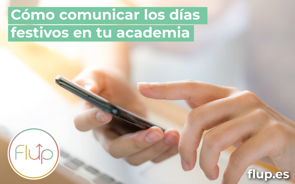 comunicar festivos de academia