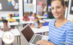 software para academias de inglés Flup